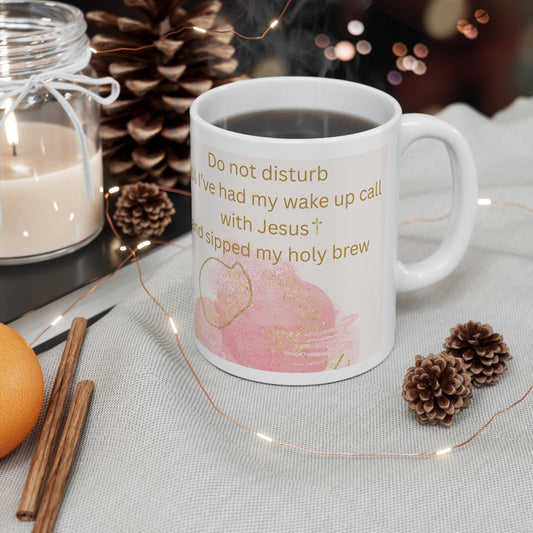 Inspirational Coffee Mug, 11oz Prayer Mug